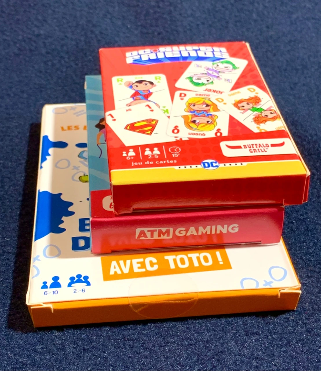 Lote de 3 juegos de cartas, Judo, Chistes, Batalla – photo 8